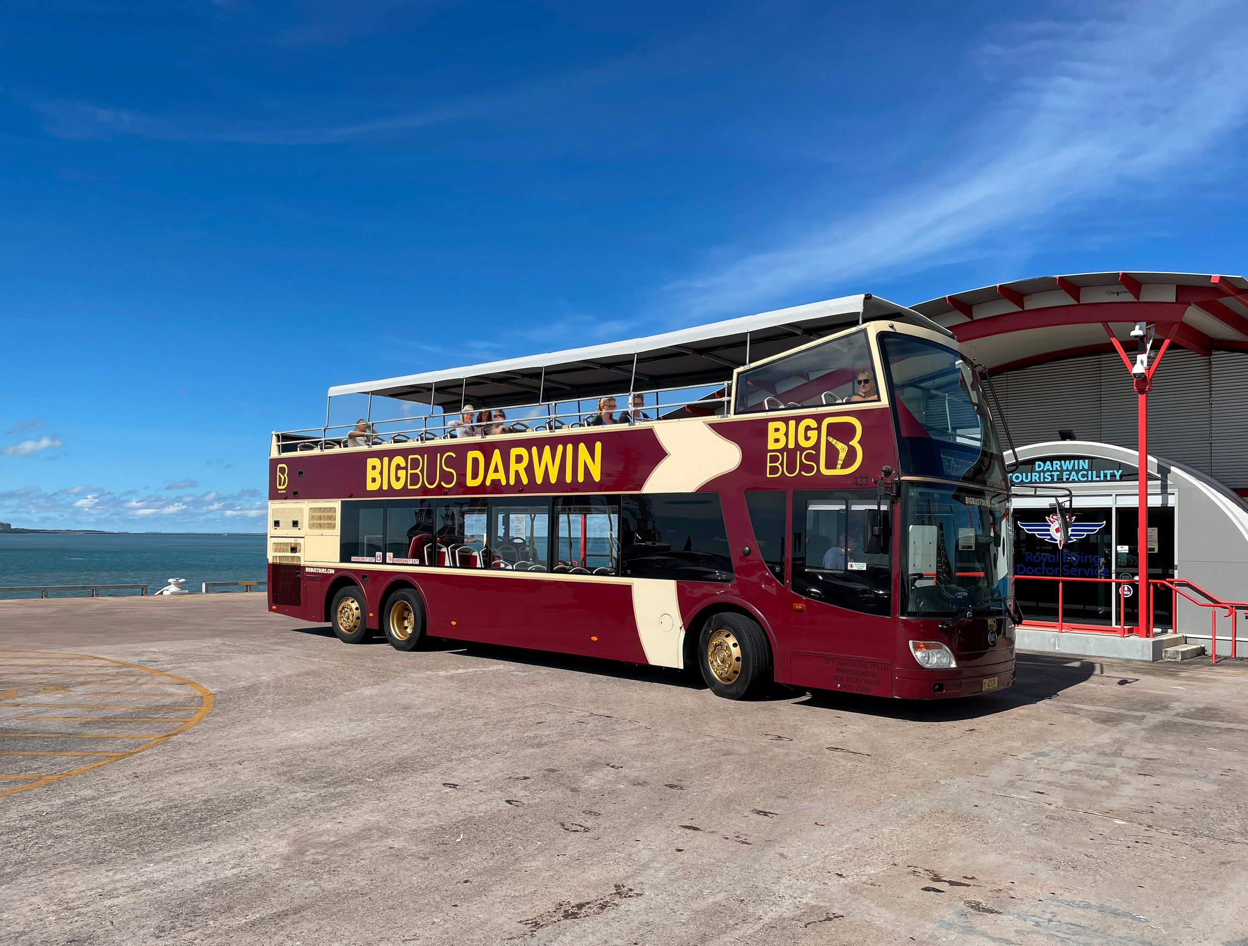 Darwin: Hop-On/Hop-Off-Tour im offenen Bus