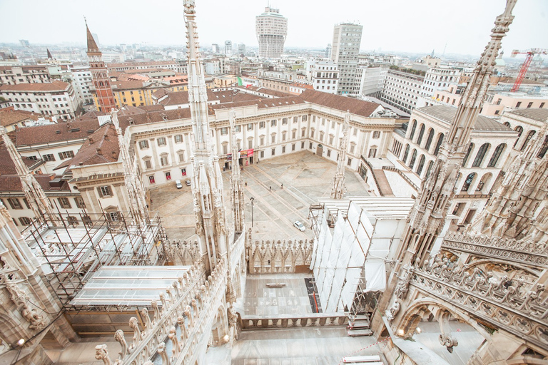 Milan: expérience guidée de la cathédrale et des terrassesVisite en italien