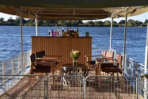 Victoria Falls: Private Sunset Cruise on the Zambezi River