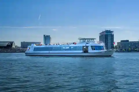 Visite du port d'Amsterdam
