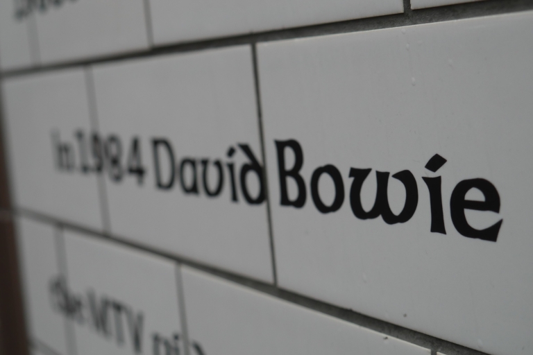 Londres : visite à pied de David Bowie
