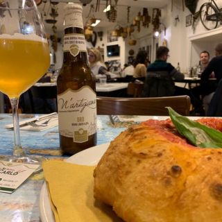 Naples: Fried Pizza Class with Meal and Craft Beer Tasting
