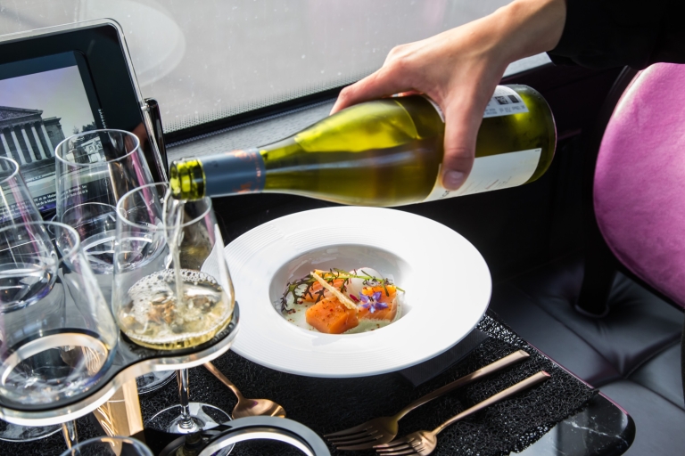 Paris: Rive Gauche Bus Toqué Lunch with a Glass of Champagne