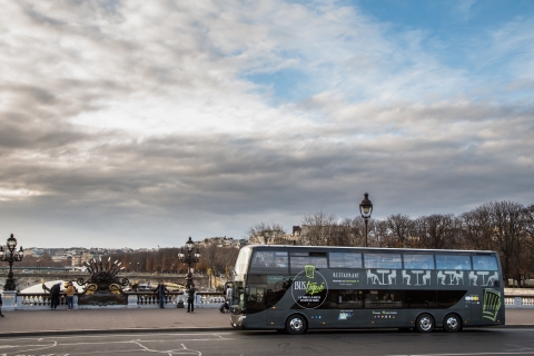 Paris : Rive Gauche Bus Toqué Déjeuner avec une Coupe de Champagne
