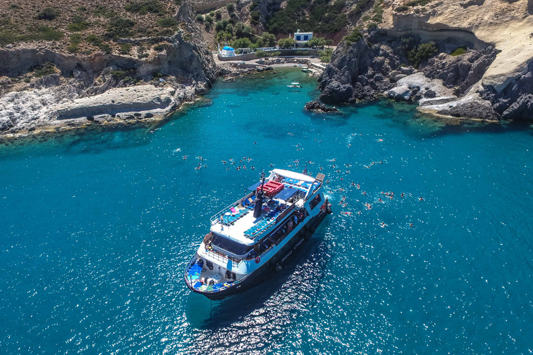 Ville de Rhodes : excursion en bateau vers l'île de Symi et la baie de St George