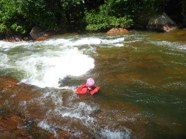 Alcantara River: Body Rafting & `Pasta Alla Norma` Mittagessen
