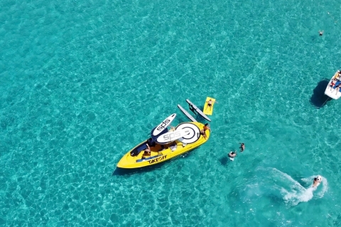 Ibiza: boottocht met luxe waterspeelgoed