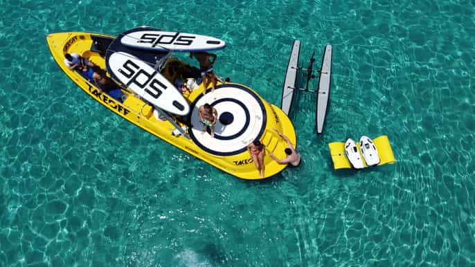Ibiza: Luxury Water Toys Boat Trip