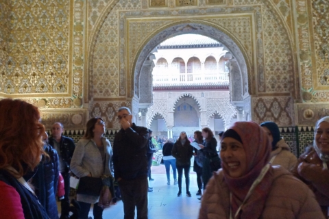 Séville : Visite guidée de la cathédrale et de l'AlcazarVisite privée