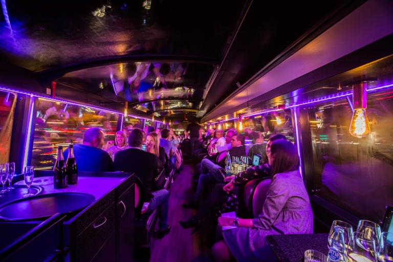 Parijs: Bus Toqué Tour met 5-gangendiner en champagne