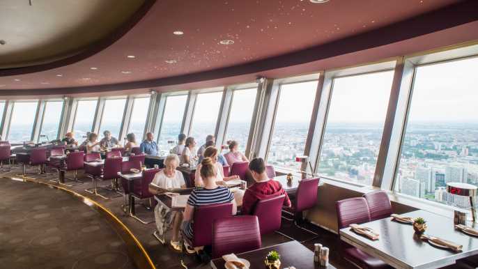 Berlín: entrada a la torre de televisión y desayuno en el restaurante giratorio