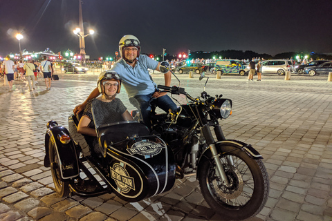 Bordeaux: Nighttime Sidecar Tour with Wine Tasting