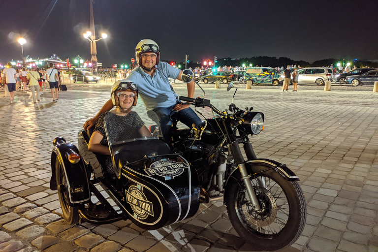 Bordeaux: Nighttime Sidecar Tour z degustacją wina