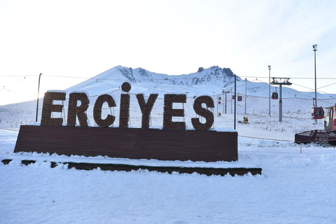 Cappadocia: Mount Erciyes Ski Resort Day Trip with meal and Ski Pass (10 rides)