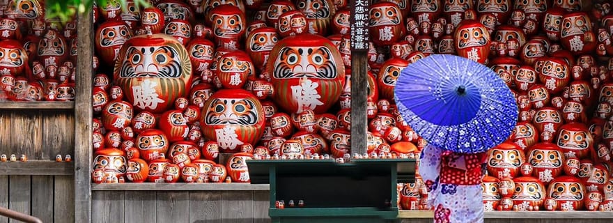 Osaka/Kyoto : visite d'une journée à Katsuoji, Arashiyama et Kinkakuji