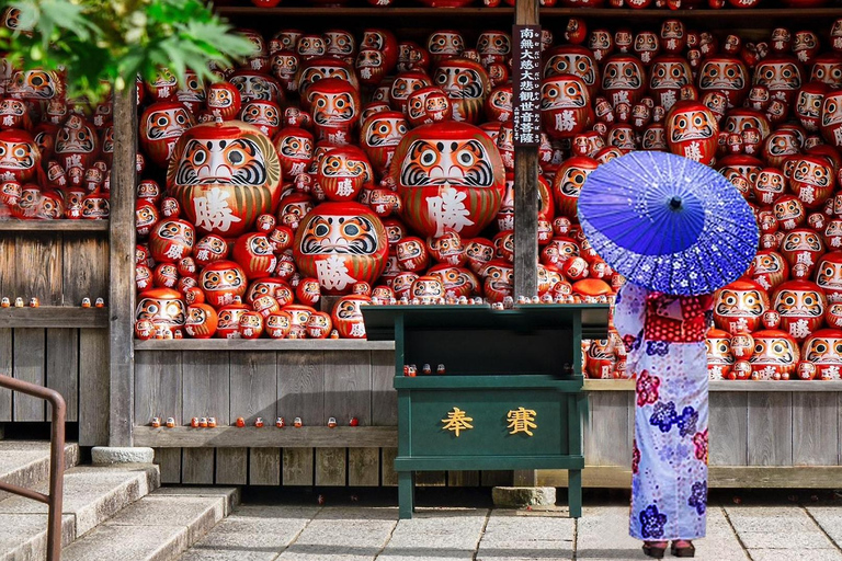 Osaka/Kyoto: Katsuoji & Arashiyama & Kinkakuji Day Tour 9:00 AM Depart from Kyoto