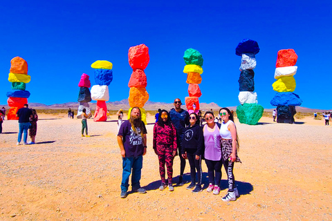 Las Vegas: Deserto de Mojave, 7 Montanhas Mágicas, Excursão aos Sinais de VegasLas Vegas: Deserto de Mojave, 7 Magic Mountains, Vegas Sign Tour