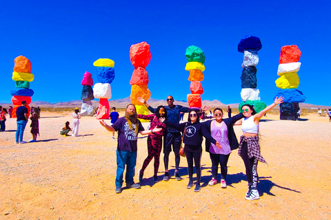 Las Vegas: Seven Magic Mountains und Las Vegas Sign Tour