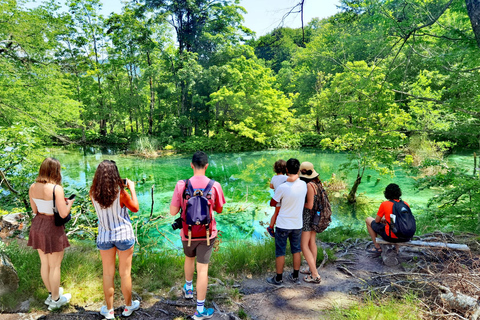 Desde Split/Trogir: Visita guiada en grupo a los Lagos de PlitviceDesde Split: Excursión en Grupo al Parque Nacional de los Lagos de Plitvice