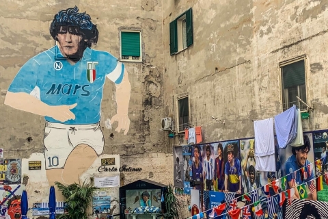 Naples: Diego Maradona Guided City Walking Tour Afternoon Tour in Spanish