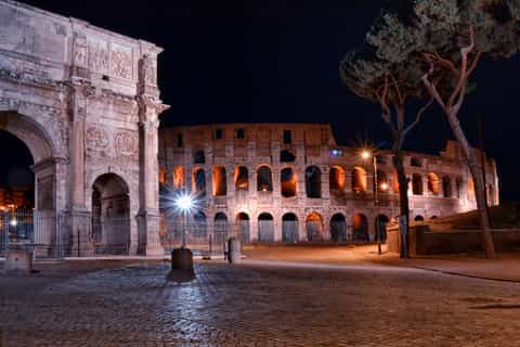 Rome: Colosseum Under the Moonlight