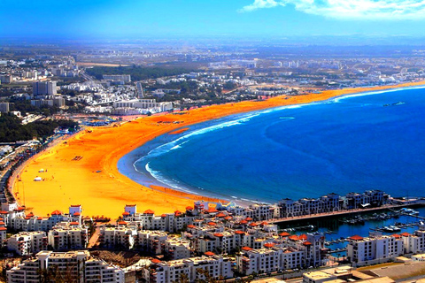 From Marrakech to Agadir : Private Day Trip With Cable car Standard Option