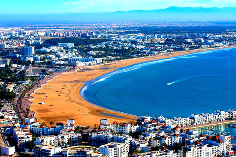 De Marrakech à Agadir : Excursion privée d'une journée avec téléphériqueOption standard