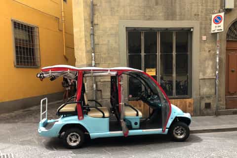 Florence: Golf Cart Tour with Panoramic Views
