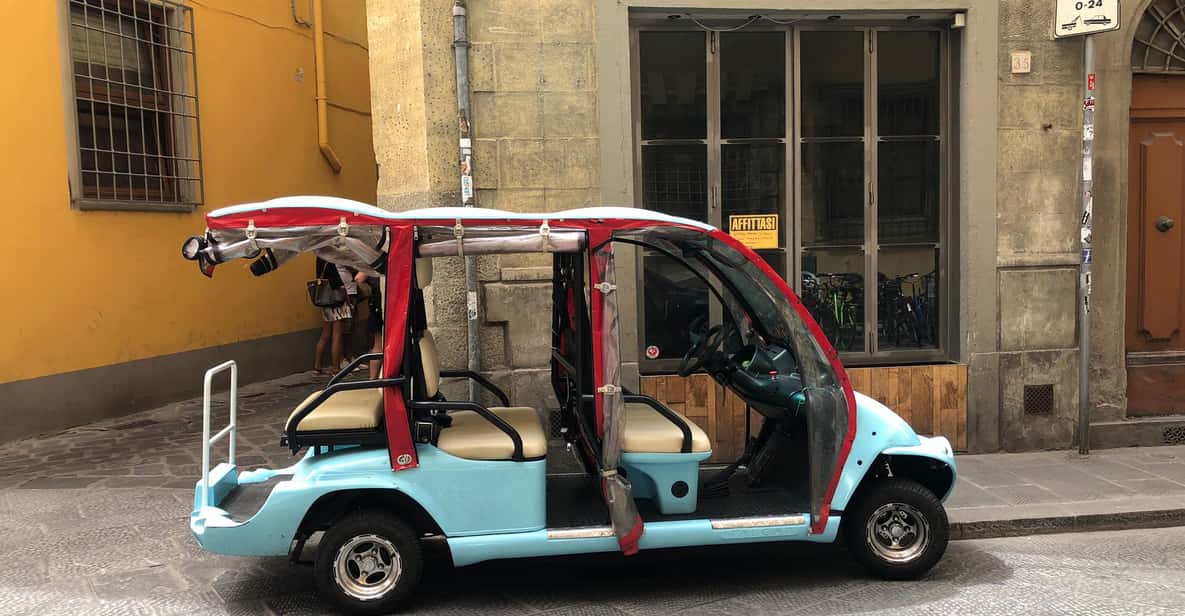Florence: Golf Cart Tour with Panoramic Views