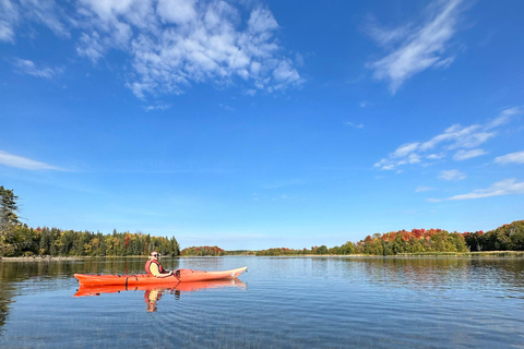 Excursion en kayak sur Island Lake depuis Toronto en RV - MotorhomeExcursion en kayak sur le lac Island au départ de Toronto en VR