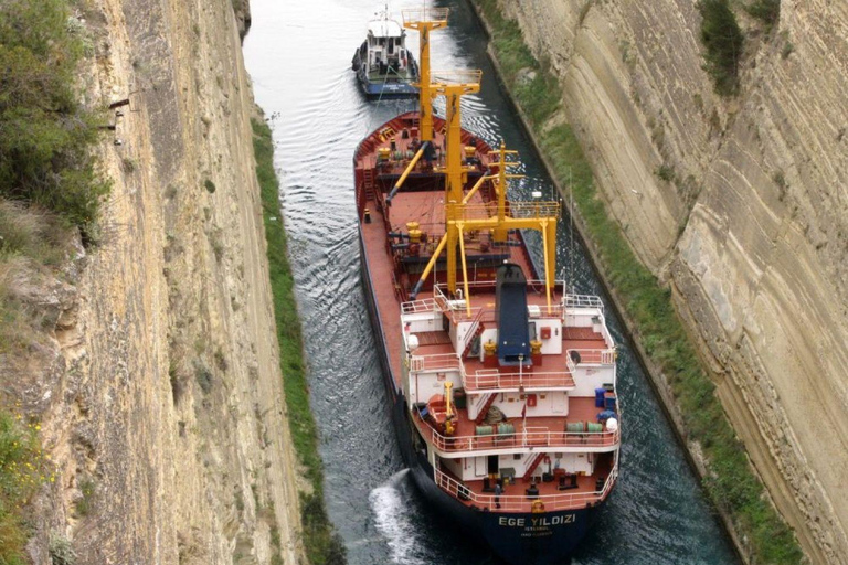 Korinthe: Audiogids voor het kanaal en bezienswaardigheden in de buurt