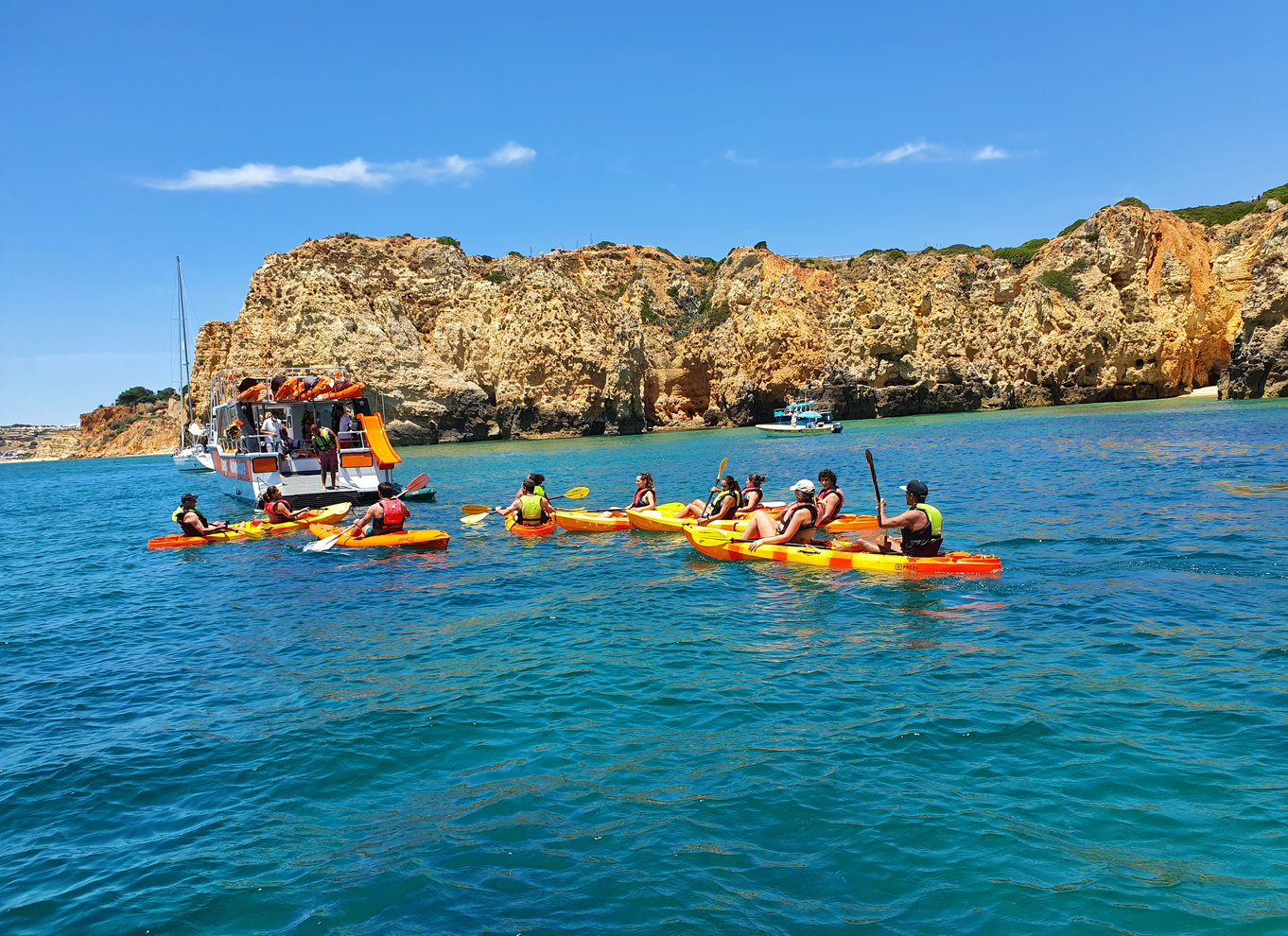 Fra Lagos Marina: Ponta da Piedade kajaktur