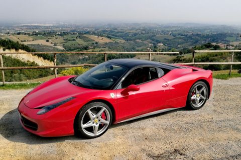 Maranello : Essai de la Ferrari 458