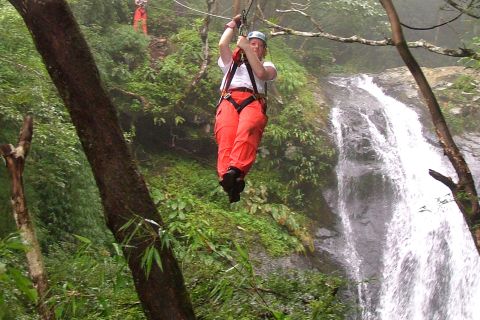 Miramar: Waterfall Canopy Zipline Tour