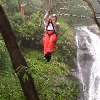 Tajo Alto: tour con zipline a cascata