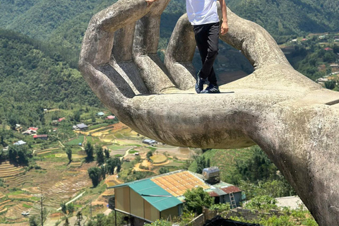 Hanoi: Sapa 3-Day Fansipan, Glassbridge, Cat Cat & Moana Half Day Glassbridge & Silver Waterfall From Sapa Town