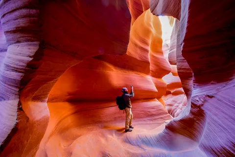 Las Vegas: Antelope Canyon & Horseshoe Bend med upphämtning