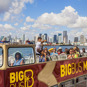 Miami: Everglades Experience, Bay Cruise & Open-top Bus Tour