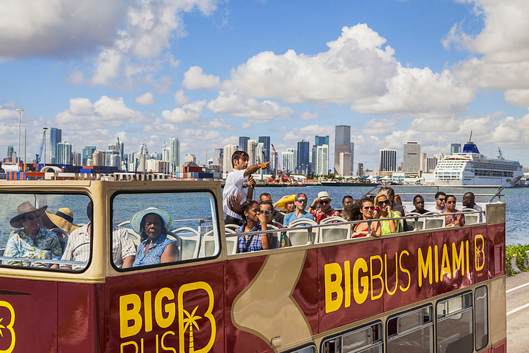 Miami: Open-Top Bus Tour, Biscayne Bay Cruise, & Everglades Miami Beach Meeting Point