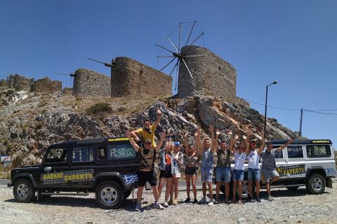 Crete: Lasithi Plateau and Cave of Zeus Off Road Safari Tour