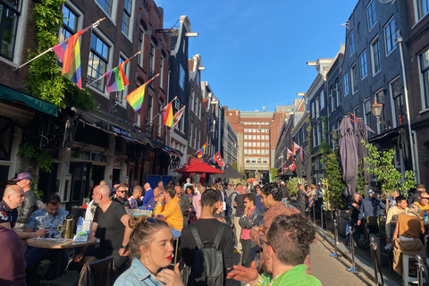 Passeggiata al Rainbow Bar: Sashay attraverso AmsterdamAmsterdam: tour guidato dei pub gay di 2 ore