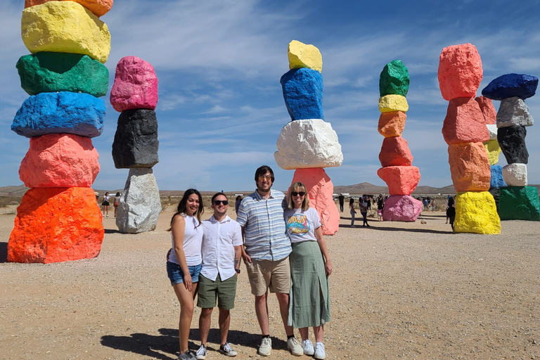 Las Vegas: Mojave, Red Rock Sign and 7 Magic Mountains Tour