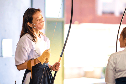 Tokio: Japanse boogschietervaring (Kyudo)