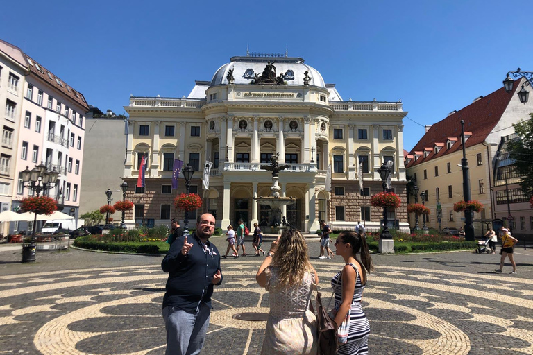 Bratislava: wandeltocht van 1 uur in kleine groepTour in het Duits of Slowaaks