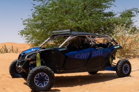 Dubái: aventura en el desierto guiada sin conductor por 4WD Dune BuggyUn día familiar Can-am Maverick Max Turbo | 4 asientos | 2 Horas |