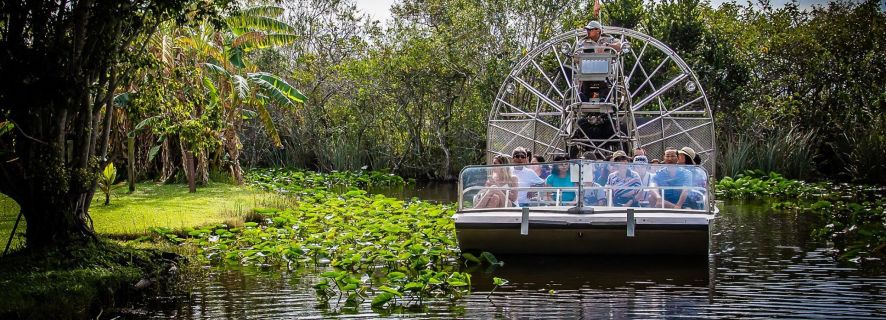 Everglades Safari Park: Airboat Tour and Park Entrance