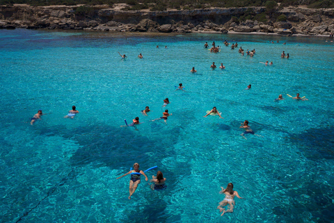 Paphos: Blue Lagoon halve dag boottocht met hoteltransfer