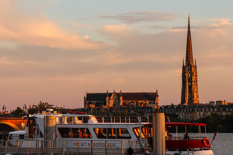 Bordeaux: Garonne River Yacht Cruise med brunch