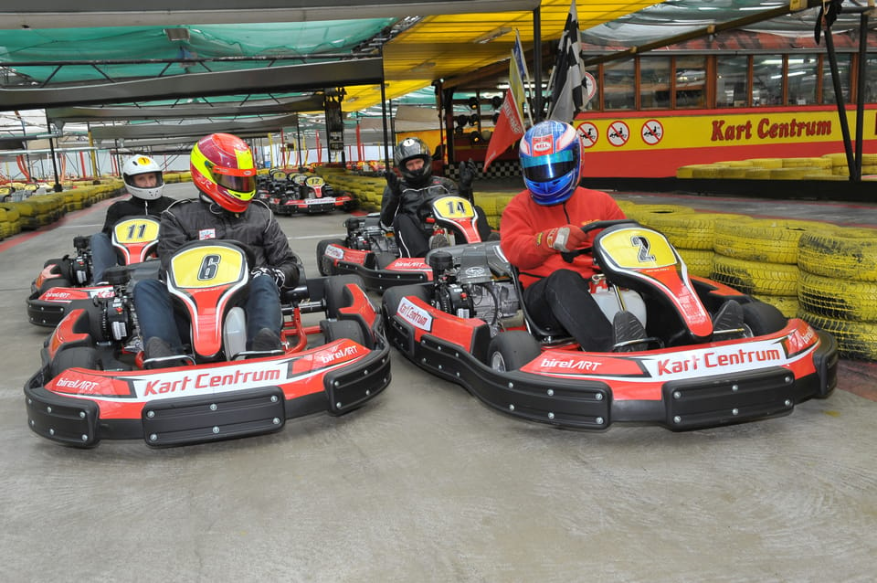 Praga: experiência de corrida de kart