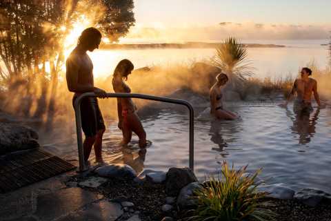 Rotorua: entrada de acceso completo al spa polinesio